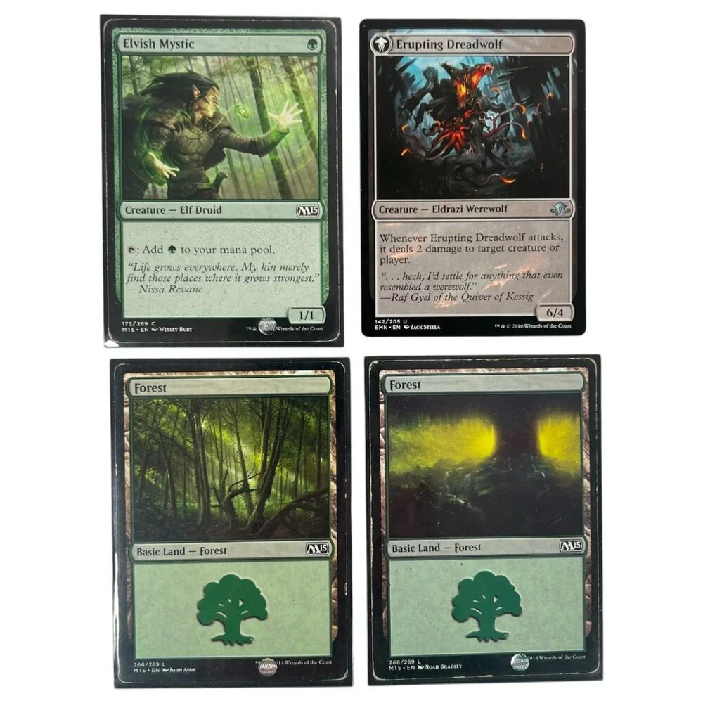 Magic The Gathering MTG Cards Lot of 24 In Sleeves Variety No Duplicates